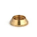 Schrgmutter 13x4 mm M8x1 Messing roh unbehandelt