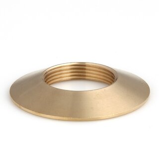M20x1 Schrgmutter &ndash; 38x5 mm, Messing roh unbehandelt