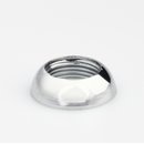 Halbrundmutter 20x6 mm M13x1 Messing verchromt