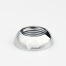 M13x1 Halbrundmutter 20x6mm | Messing verchromt | Lampenbau