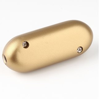 Schnurschalter Schnur-Zwischenschalter gold 81x32mm 250V/2A mit Druckschalter