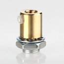 M13x1 Zugentlastung Klemmnippel-Set, Metall Messing roh,...