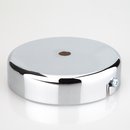 Lampen Metall Baldachin 100x25mm verchromt fr 1...