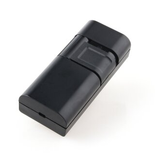 Schnurdimmer 7–110 W schwarz für LED, Halogen & Glühlampen