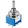 Miniatur Kippschalter blau 3A/250V EIN/AUS/EIN 6 Pins Goobay