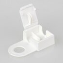 Zugentlaster 42,5x24 mm Kunststoff Wei mit Mittelloch 10...