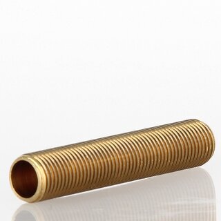 M10x1 Messing-Gewinderohr 50 mm &ndash; passend fr G4 Rohrsteckfassung, Lampen- und Leuchtenbau