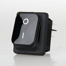 interBr Wippschalter 2-polig, schwarz, IP65...