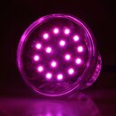 E14 LED Kappenlampe 1,2W pink &ndash; 16+4 SMD, 230V,...