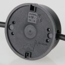 interbär Serien-Fußtretschalter schwarz 250V/2A 1-polig mit Schraubkontakten