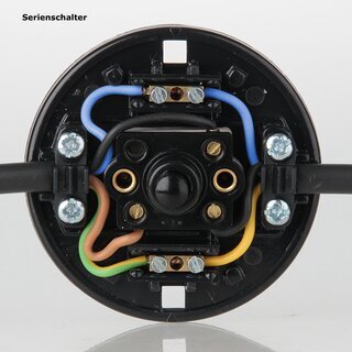 interbr Serien-Futretschalter wei 250V/2A 1-polig mit Schraubkontakten