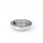 Halbrundmutter 15x4 mm M10x1 Messing verchromt