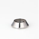 Schrgmutter 13x4 mm M8x1 Messing verchromt
