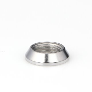 M10x1 Schrägmutter – 15x4 mm, Messing verchromt