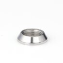 M10x1 Schrägmutter – 15x4 mm, Messing verchromt