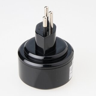 Reisestecker-Adapter Deutschland auf Schweiz 10A/250V mit Kinderschutz und Sicherung &ndash; Brennenstuhl
