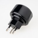 Reisestecker-Adapter Deutschland auf Schweiz 10A/250V mit...