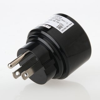 Reisestecker-Adapter Schutzkontakt Deutschland auf USA/Japan 15A/125V