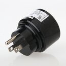 Reisestecker-Adapter Deutschland auf USA/Japan 15A/125V...