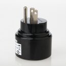 Reisestecker-Adapter Deutschland auf USA/Japan 15A/125V mit Kinderschutz – Brennenstuhl
