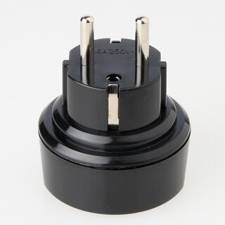 Reisestecker-Adapter Grobritannien auf Deutschland 13A/250V &ndash; Brennenstuhl