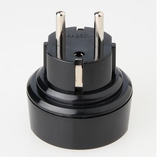 Reisestecker-Adapter Grobritannien auf Deutschland 2,5A/250V