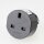 Reisestecker-Adapter Großbritannien auf Deutschland 13A/250V – Brennenstuhl