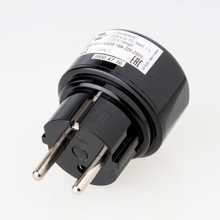 Reisestecker-Adapter USA/Japan auf Deutschland 15A/250V &ndash; Brennenstuhl