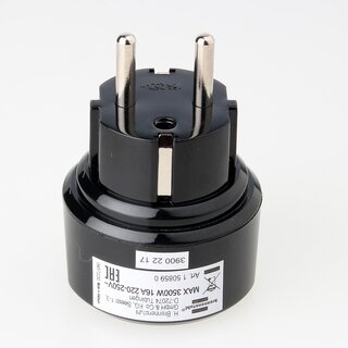 Reisestecker-Adapter Italien auf Deutschland 10A/250V &ndash; Brennenstuhl