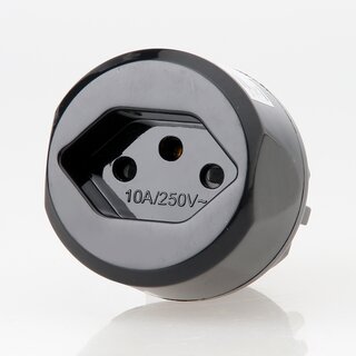 Reisestecker-Adapter Schweiz auf Deutschland 10A/250V &ndash; Brennenstuhl