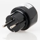 Reisestecker-Adapter Schweiz auf Deutschland 10A/250V...
