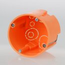 Kaiser Geräte-Verbindungsdose Unterputzdose Ø68mm, Tiefe 61mm, orange