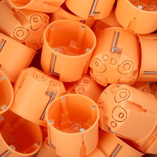25x Kaiser Geräte-Verbindungsdosen Unterputzdose Ø68mm, Tiefe 61mm
