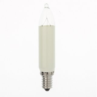 E14/15V/7W Schaftkerze Ersatzlampe fr Weihnachtsbeleuchtung 1 Stck