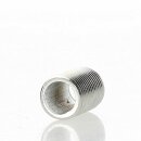 R1/4 Zoll Gewinderohr Eisen verzinkt – 20 mm Länge, Rundgewinde, für Lampen- und Leuchtenbau