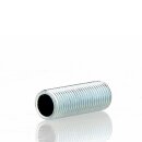 R1/4 Zoll Gewinderohr Eisen verzinkt – 35 mm Länge, Rundgewinde, für Lampen- und Leuchtenbau