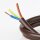 PVC-Lampenkabel braun 3-adrig 3x0,75 mm² H03VV-F – Rundkabel - Meterware