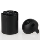 E27 Thermoplast Fassung schwarz Glattmantel 2-teilig M10x1 Innengewinde