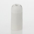 E14 Lampenfassung wei, Glattmantel, 2-teilig, M10x1 IG,...