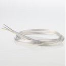 PVC Lampenkabel Rundkabel transparent 3-adrig, 3x0,75mm²...