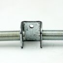 M10x1 Auslass-Gewindeadapter 19x20x20 mm aus gestanztem Eisen, verzinkt