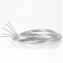 PVC Lampenkabel Rundkabel transparent 5-adrig, 5x0,75mm