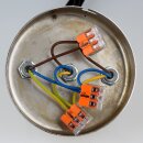 10 x Wago 221-413 Compact Verbindungsklemme 3-polig, transparent, für alle Leiterarten