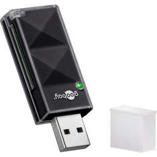 Kartenlesegert USB 2.0 fr SD und Micro SD Karte Goobay
