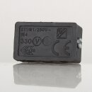 Lampen Einbauschalter – Einbau-Druckschalter schwarz, 250V / 2A, 8 mm Achse 1-polig