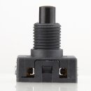 Lampen Einbauschalter – Einbau-Druckschalter schwarz, 250V / 2A, 8 mm Achse 1-polig