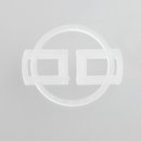 Zugentlaster Kunststoff transparent fr E27 Fassung...
