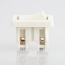 Tischleuchten Wippschalter – Lampen Einbau-Wippschalter weiß, 250V / 2A, mit Schraubanschluss