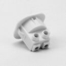 Inter Bär Lampen Einbau-Wippschalter weiß – EIN/AUS, 6A / 250V, Schraubanschluss