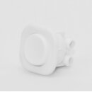 Inter Bär Lampen Einbau-Wippschalter weiß – EIN/AUS, 6A / 250V, Schraubanschluss